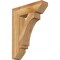 Ekena Millwork Imperial Slat Rough Sawn Bracket, Western Red Cedar, 6"W x 24"D x 32"H BKT06X24X32IMP06RWR - alternate 1